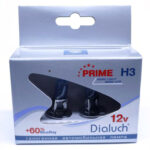 Лампа галогенная  Н-3  12v  55w  ДИАЛУЧ PRIME +60% 12553 PRBR 2шт