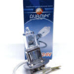 Лампа галогенная  Н-3  24v  70w  ДИАЛУЧ  24703