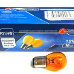 Лампа желтая     12v 21+4w смещ. (Корейские авто) ДИАЛУЧ 92204Y